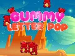 Cluiche Gummy Letter Pop