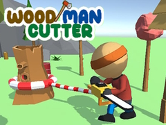 Cluiche Wood Man Cutter
