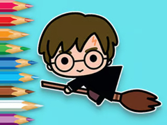 Cluiche Coloring Book: Flying Potter