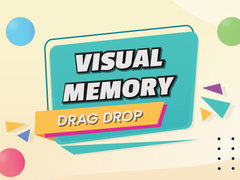 Cluiche Visual Memory Drag Drop