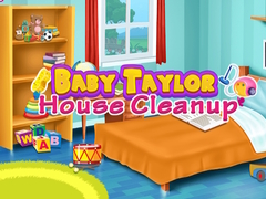 Cluiche Baby Taylor House Cleanup