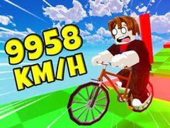 Cluiche Bike of Hell: Speed Obby on a Bike