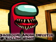 Cluiche Backrooms Among Impostor & Rolling Giant