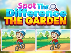 Cluiche Spot the Difference The Garden
