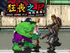 Cluiche Crazy Zombie 7.0 Super Heroes 2