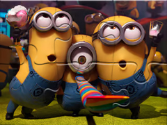Cluiche Jigsaw Puzzle: Minions Party