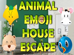 Cluiche  Animal Emoji House Escape