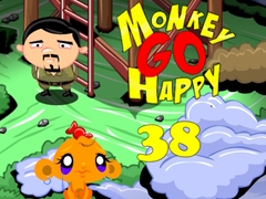 Cluiche Monkey Go Happy Stage 38