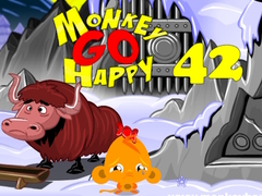 Cluiche Monkey Go Happy Stage 42