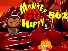 Cluiche Monkey Go Happy Stage 862