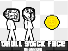 Cluiche Troll Stick Face Escape