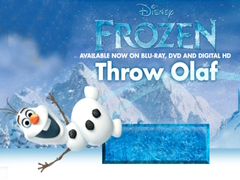Cluiche Frozen: Throw Olaf