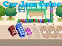 Cluiche Car Jam Color