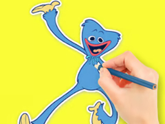 Cluiche Coloring Book: Poppy Playtime