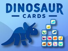 Cluiche Dinosaur Cards