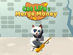 Cluiche Cat Life: Merge Money