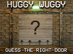 Cluiche Huggy Wuggy Guess the right door