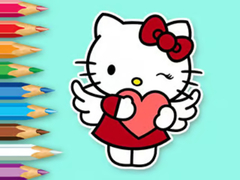 Cluiche Coloring Book: Love Kitty