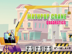 Cluiche MathPup Crane Quadratics