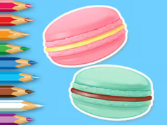 Cluiche Coloring Book: Macaron