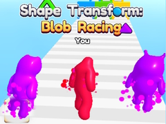 Cluiche Shape Transform: Blob Racing 