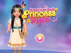 Cluiche American Doll In Princess Style
