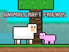 Cluiche AnimalCraft Friends 2 player