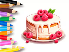 Cluiche Coloring Book: Berry Cake