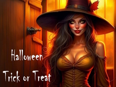 Cluiche Halloween trick or treat