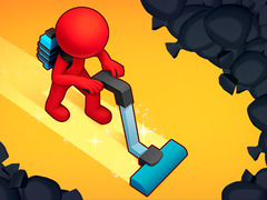 Cluiche Clean House: Clearing Trash and Dirt