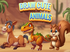 Cluiche Draw Cute Animals