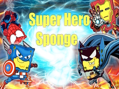 Cluiche Super Hero Sponge