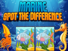 Cluiche Marine Spot the Difference