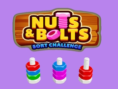 Cluiche Nuts & Bolts Sort Challenge