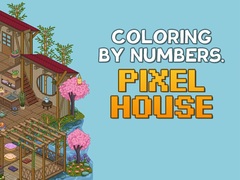 Cluiche Coloring by Numbers: Pixel House