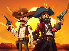 Cluiche Western Shooter: Battle Gun Duel