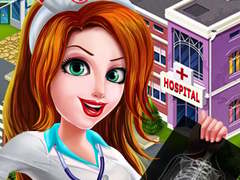 Cluiche Nurse Girl Dress Up Hospital