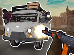 Cluiche Road Chase. Shooter Realistic Guns