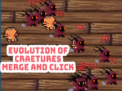 Cluiche Evolution of Craetures Merge and Click