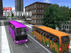 Cluiche Auto Bus Driving 2024