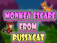 Cluiche Monkey Escape from Pussy Cat