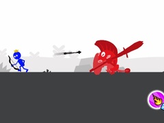 Cluiche Red And Blue - Stickman Spy Puzzles 