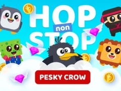 Cluiche Hop non Stop Pesky Crow