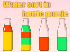 Cluiche Water sort in bottle puzzle