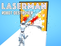 Cluiche LaserMan Robot Destroyer
