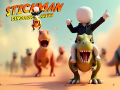 Cluiche Stickman Dinosaur arena