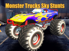 Cluiche Monster Trucks Sky Stunts