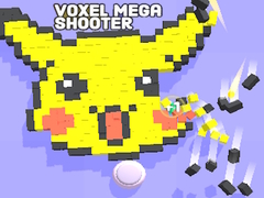 Cluiche Voxel Mega Shooter
