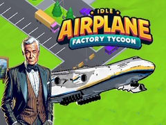 Cluiche Idle Airplane Factory Tycoon