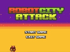 Cluiche Robot City Attack